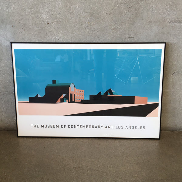 The Museum of Contemporary Art Los Angeles Arata Isozaki Poster