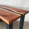 Wood Epoxy River Table