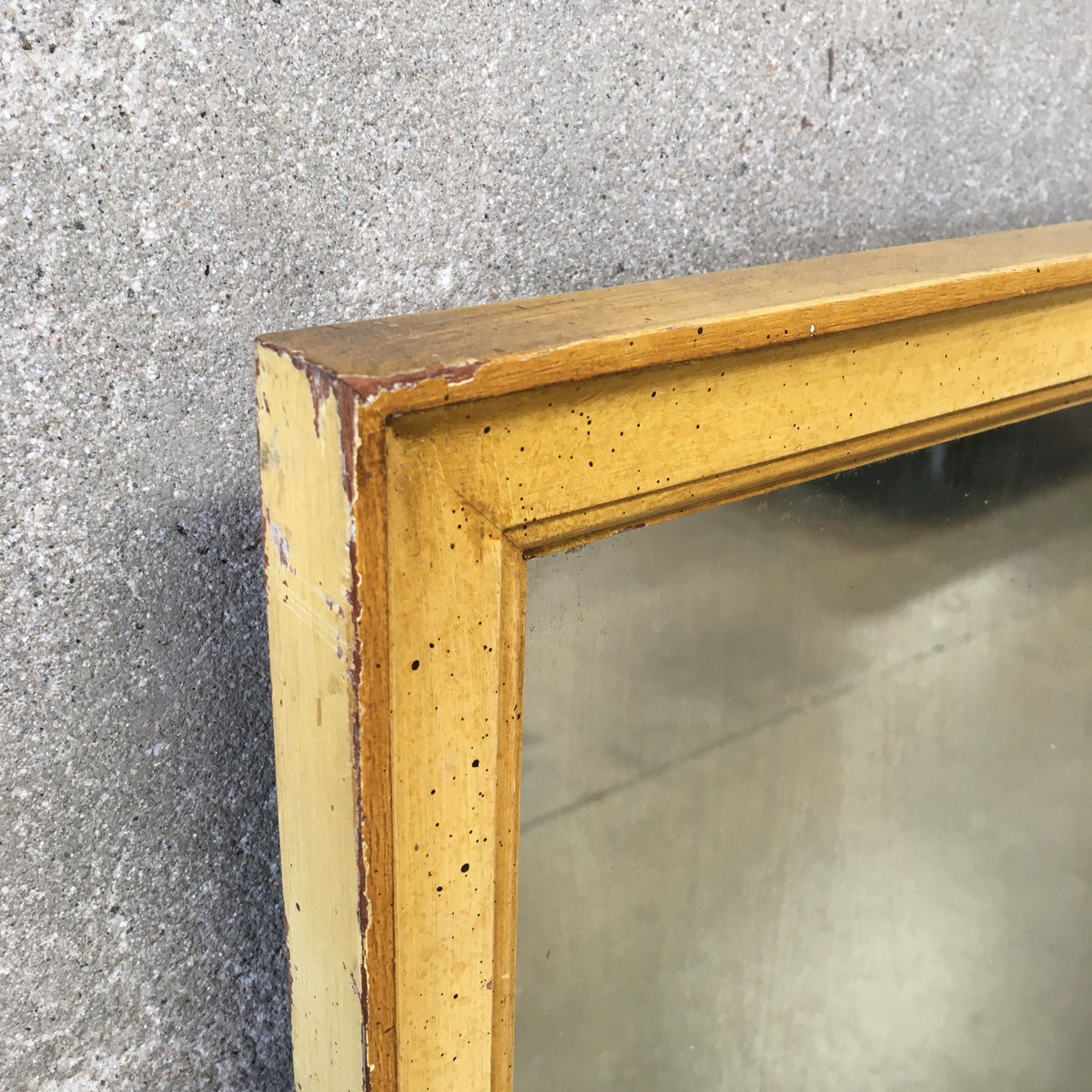 Yellow Regency Mirror