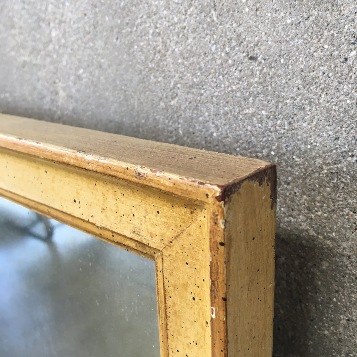 Yellow Regency Mirror