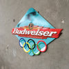 Vintage 1997 Tin Budweiser Olympic Sign