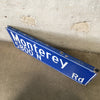 Vintage Monterey Street Sign