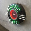 Atomic Cafe Neon Clock