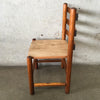 Vintage Handmade Wooden Chair/Plant Stand
