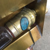 Antique Art Deco Brass Gold Bankers Desk Lamp