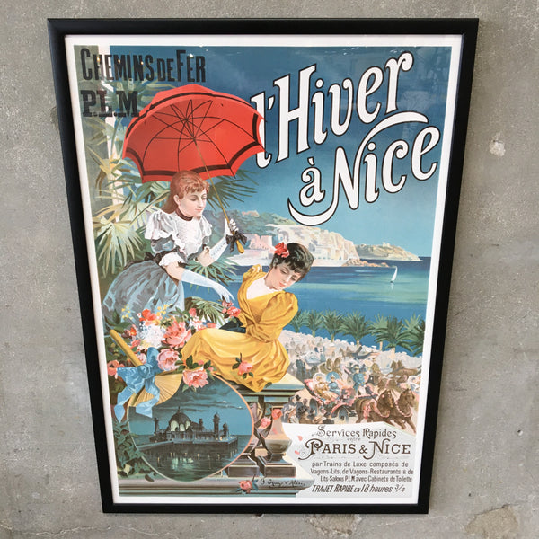 French Travel Poster