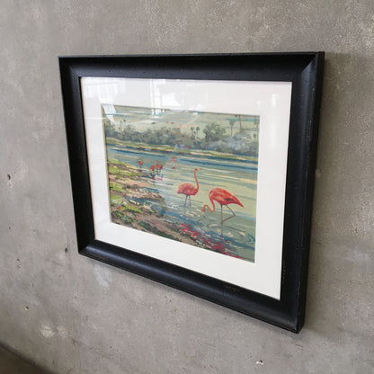 Paint by Number Flamingo Landscape