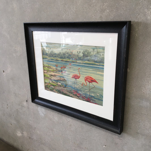 Paint by Number Flamingo Landscape