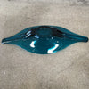 1970s Blue Art Glass Bowl / Centerpiece