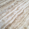 Vintage Bull Nose Natural Travertine Dining Table
