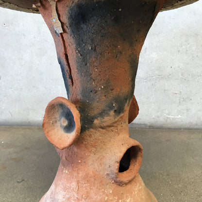 Terra Cotta Bird Bath