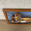 Vintage Stained Glass Wall Decor Lion