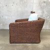 Indoor/Outdoor Rattan Chair w/Cushions