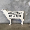 Roast Prime Rib Of Beef Sign