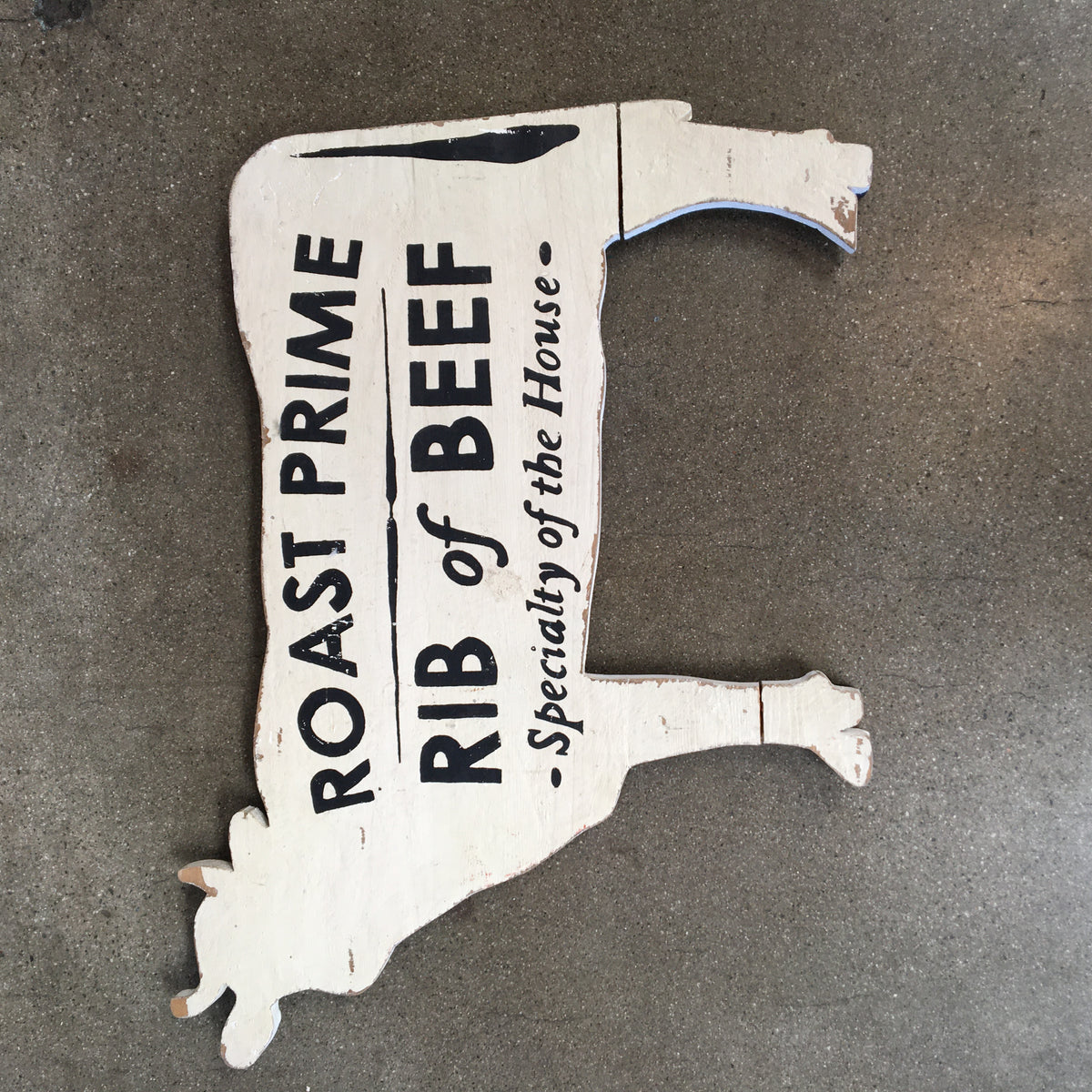 Roast Prime Rib Of Beef Sign