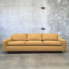 1960's Vintage Sofa New Upholstery With Walnut Base