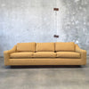 1960's Vintage Sofa New Upholstery With Walnut Base