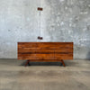 Solid Walnut Mid Century Dresser in the style of Vladimir Kagan, 1950's