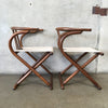 Vintage Mid Century Modern Thonet Style Chairs From 1960's