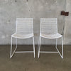 Pair of Tig Indoor / Outdoor Metal Chairs