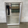 Silver Finish Beveled Mirror