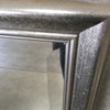 Silver Finish Beveled Mirror