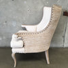 Mindi Nail Head Linen Chair