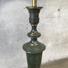 1960's Verdigris Bronze Finish & Brass Lamp Attributed to Carl Sorensen