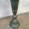 1960's Verdigris Bronze Finish & Brass Lamp Attributed to Carl Sorensen