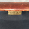 Vintage George Smith Leather Chair w/New Upholstered Cushions