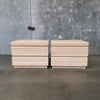 Post Modern Oversized Nightstands By Kreiss