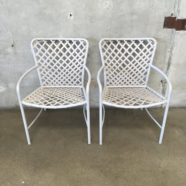 Pair of Mid Century Modern Outdoor Chairs