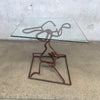 Rebar Table In The Style Of Muriel Coleman