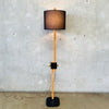 Minimalist Oak Floor Lamp