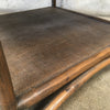 Mid Century Bentwood and Cane Square Coffee Table Table