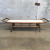 Mid Century Bentwood & Formica Coffee Table