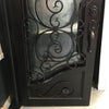 Galvanized Steel with Wrought Iron Double Entry French Door