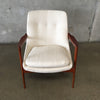 Vintage Adolf Relling Teak Lounge Scoop Chair for Dokka Mobler