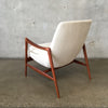 Vintage Adolf Relling Teak Lounge Scoop Chair for Dokka Mobler