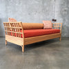 Tiki Day Bed w/Body Pillow and 2 Single Pillows