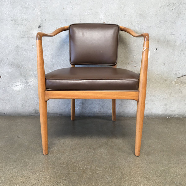 Vintage Mid Century Modern Danish Style Side Chair w/Arms