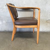 Vintage Mid Century Modern Danish Style Side Chair w/Arms