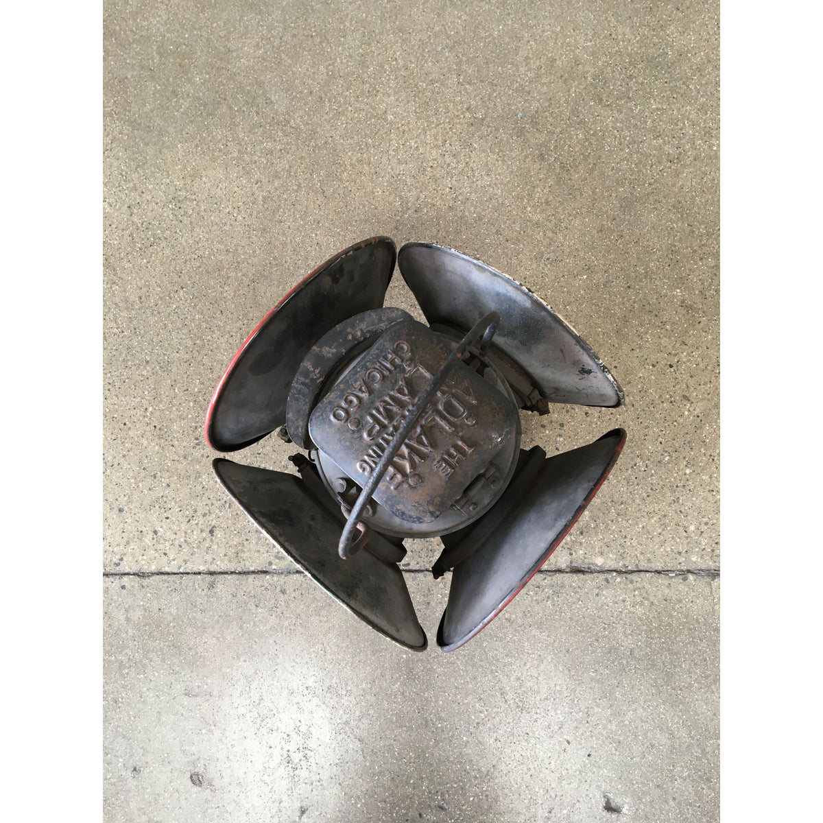 Vintage Adlake Railroad Signal Lantern/Lamp