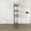 Green Painted Wire Vintage Four Shelf Frito Lay Rack