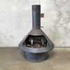 Mid Century Fireplace