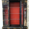 Vintage Chinoiserie Lighted Cabinet