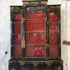 Vintage Chinoiserie Lighted Cabinet