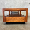 Vintage Mid Century Modern Coffee table Designed by John Keal for Brown Saltman