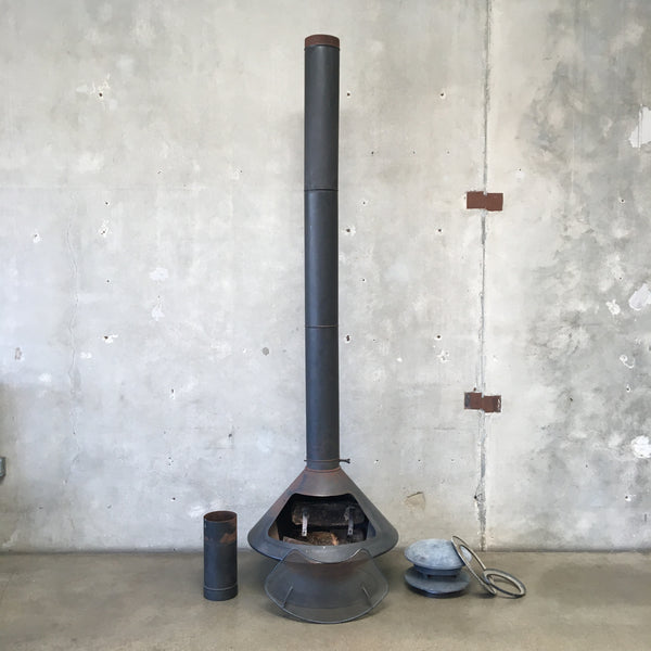 Mid Century Fireplace