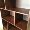 Mid Century Modern Style Walnut Finish Bookcase By Joybird